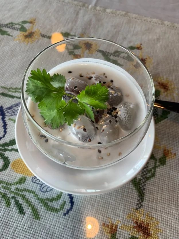 Sweet Black Bean Parfait