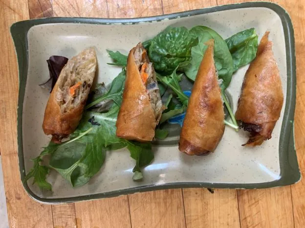 Crispy Spring Rolls with Pork