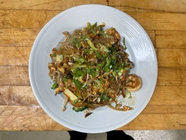 Pan Fried Rice Noodle